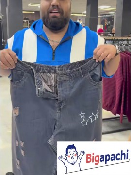 شلوار بگ جین کد 3313